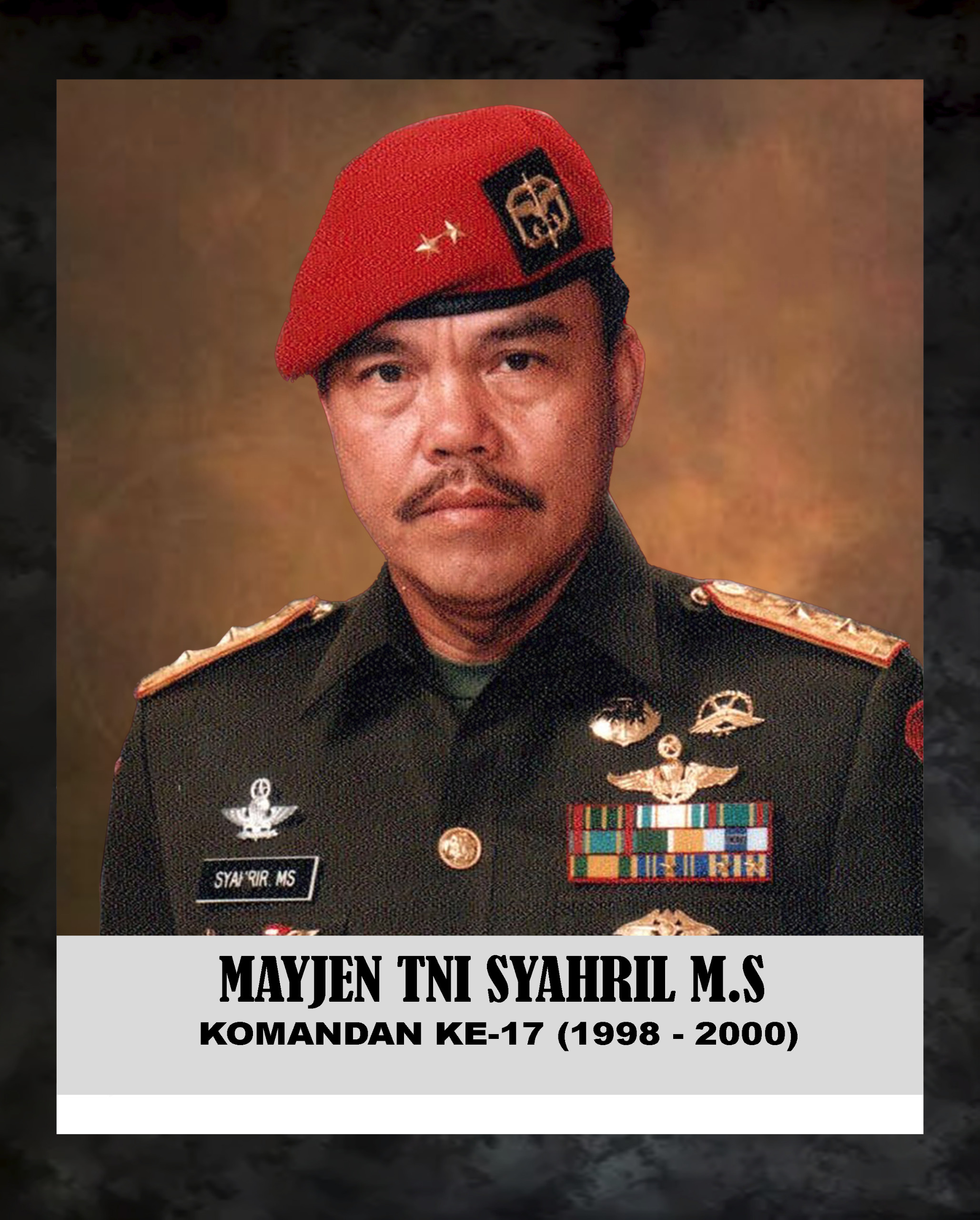 Mayjen  TNI   Syahrir  MS.