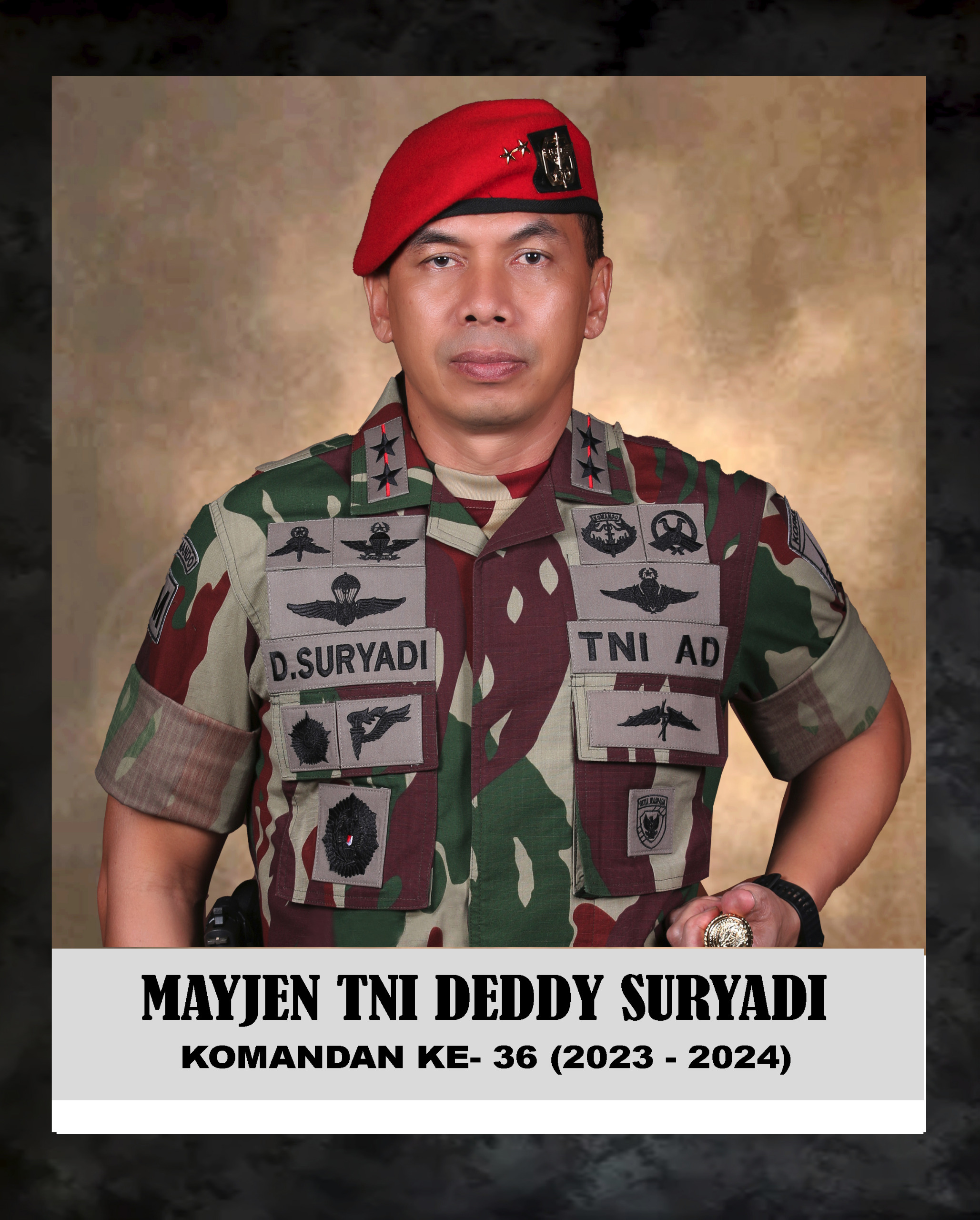 Mayjen TNI  Deddy Suryadi 
