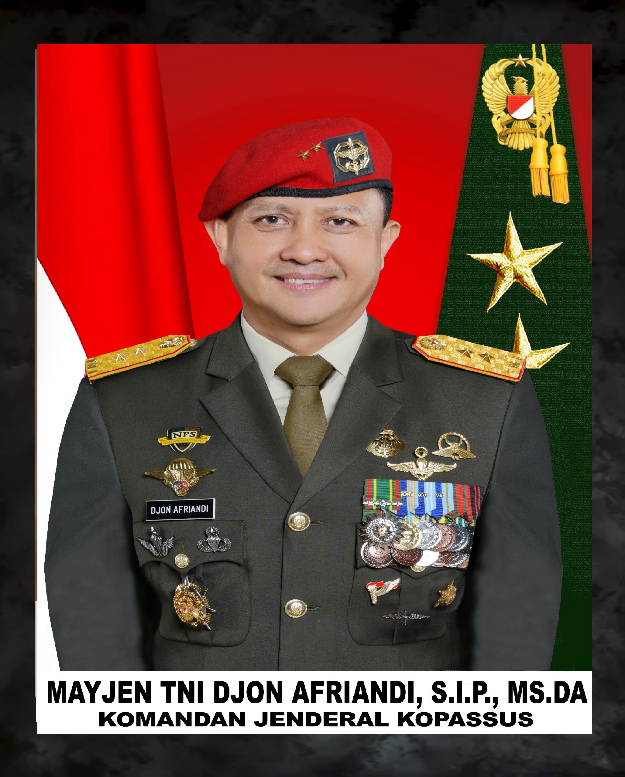 Mayjen TNI Djon Afriandi, S.I.P., MS.DA