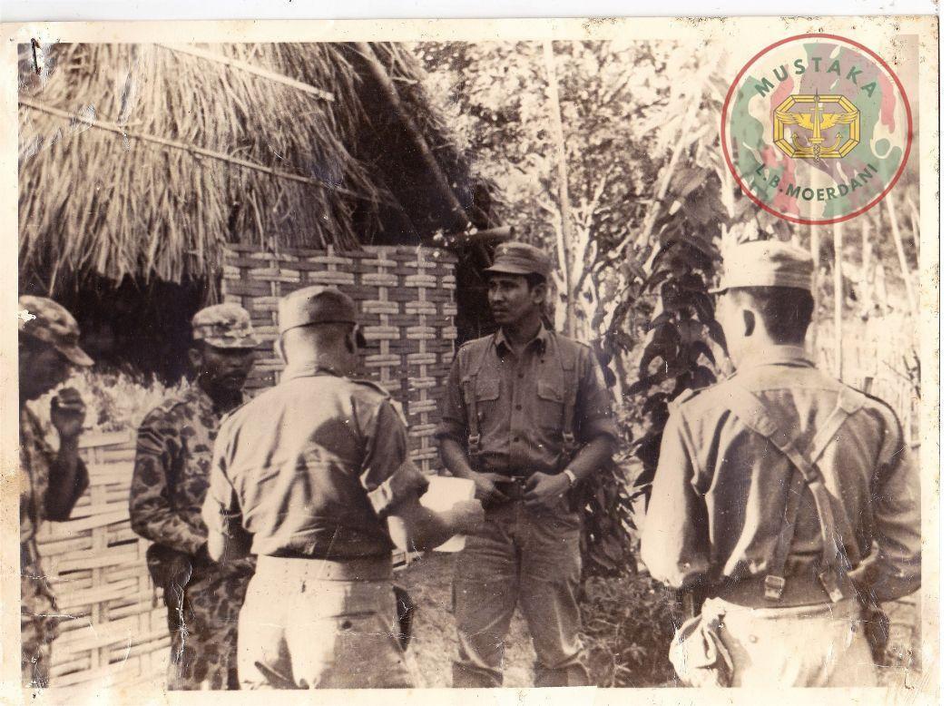 1. Ops. DI TII thn. 1953 s.d 1961, Dan Ops Ampera menerima laporan dr anggota SPKAD di Legak